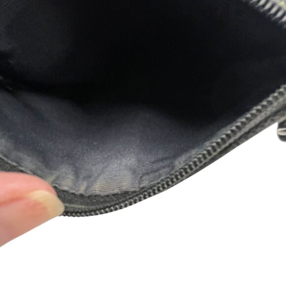 Coach Signature Leatherware Corner Zip Wristlet - Black - Picture 8 of 10